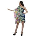 thumbnail image 2 of Moomaya One Shoulder Maxi Dresses Women Printed Plus Size Kaftan Beach Dress, 2 of 6