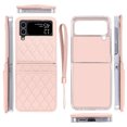 thumbnail image 7 of for Samsung Galaxy Z Flip 4 Case, Luxury PU Leather Wallet Protective Phone Case Card Holder Purse Phone Cover Case with Wrist Strap for Samsung Galaxy Z Flip 4 Shockproof Case, Pink, 7 of 7