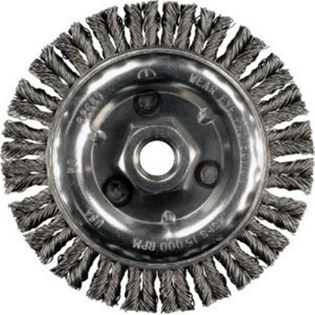 

Pferd 419-88032 6-.88 in. Twin Nut Stringer Bead Knot Whl.- .020Cs Wire- .63-11 Thread- 56 Knots