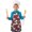 Skull and Rose, variant on Skull and Rose Gothic Pattern Teens Aprons, Adjustable Neck Strap, Toddler & Teens Aprons for Cooking & Baking, 19x23.6 Inches