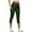 Army Green, variant on Capri Pants for Women Capri Leggings for Women Seven Drying Quick Elastic Point Yoga Pants Tight Women Reflective Pants Yoga Yoga Pants Yoga Pants Women Summer Pants Army Green L