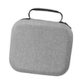 thumbnail image 4 of Estuche de almacenamiento para altavoz y micrófono, portátil, resistente a golpes, de EVA, resistente, con protección de audio, bolsa de viaje para Gris, 4 of 8