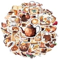 thumbnail image 2 of 35pcs-50pcs Cute Stickers Bakery Decals Coffee Stickers Vintage Stickers for Laptops Notebooks Suitcases, 2 of 9