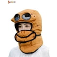 thumbnail image 3 of Spencer Thermal Windproof Trapper Hats with Glasses Winter Ski Hunting Trooper Hat Warm Ear Flaps and Mask Cycling Outdoor Caps for Men Women, 3 of 8