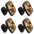 thumbnail image 2 of 4 Pcs Square Cabinet Handle Drawer Pulls Thanksgiving Pumpkin Knobs with Screws Furniture Office Cabinet Knob Decoration, 2 of 7