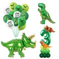 thumbnail image 2 of Globos inflables de dinosaurios, suministros de decoración para fiestas de cumpleaños de bebés dinosaurios, animales jurásicos, globos de raptor, recuerdos de fiesta de dinosaurios para niños, 2 of 5