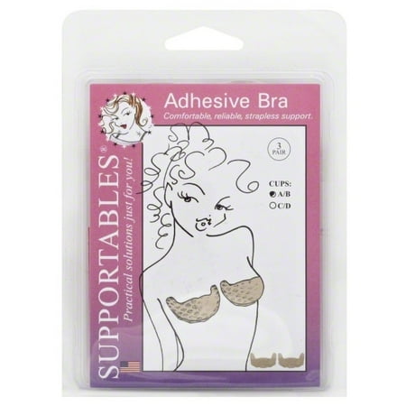 

Supportables 3-Count Adhesive Bra Size A/B