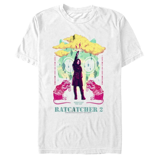 Men S The Suicide Squad Ratcatcher 2 Graphic Tee White Medium Walmart Com