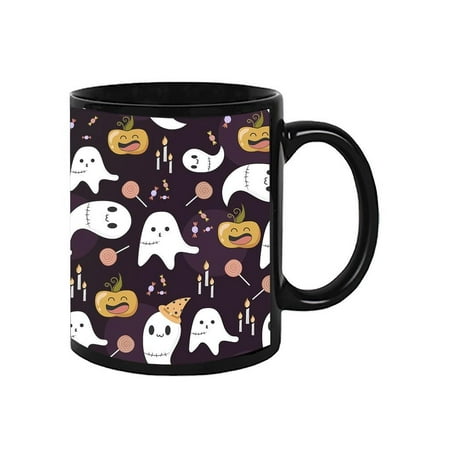 

Funny Ghosts And Candy Mug - Image by Shutterstock