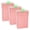 Pink, variant on PayLessHere Stainless Steel Trash Can 13 Gallon 50 Liter Kitchen Bathroom Bedroom Home Office Automatic Touch Free High-Capacity with Lid Brushed Waste Bin