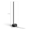thumbnail image 3 of Philips Hue Gradient Signe Table Lamp Black, 3 of 10