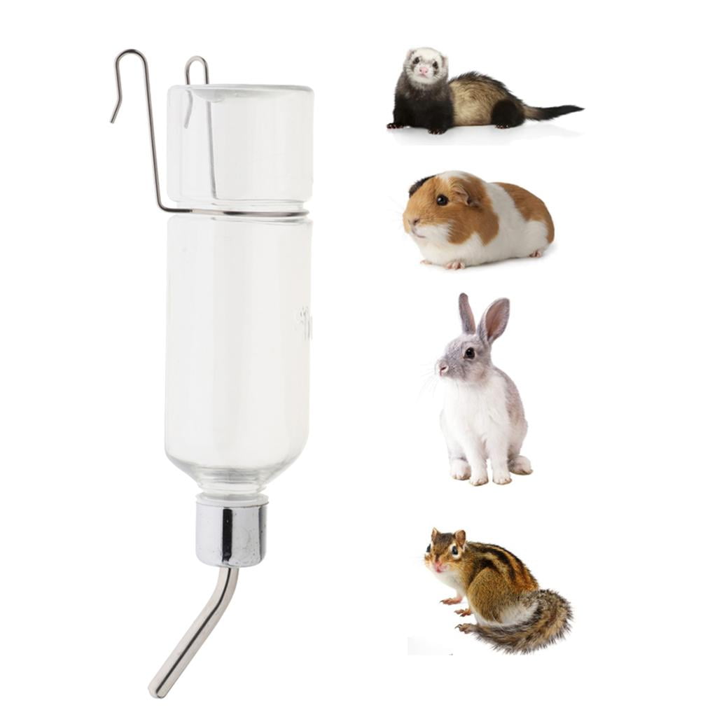 Yinanstore Hamster Water Bottle Small Bottle Water Auto Dispenser With Food For Hamsters Rabbit Gerbil L Other S