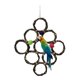 thumbnail image 5 of Juguetes para escalar loros Pájaros de piezaza Red de masticar Cuerda Jaula Piedra colgante Campana Colgante Juguetes para para - de caña Con bola de caña Yinane Red de escalada para loros, 5 of 8