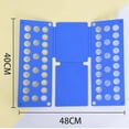 thumbnail image 5 of Plastic Clothes Folding Board Kids Laundry Folder Shirt Folding Board Home Storage Tool for Kid Children Adults Red, 5 of 6