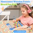 thumbnail image 2 of Puzles magnéticos Montessori de madera para autismo sensorial, de 3 a 7 años, 2 of 6