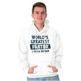thumbnail image 4 of World's Greatest Farter Funny Fathers Men's Big & Tall Graphic Hoodie Brisco Brands 2X, 4 of 5