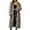 Gray, variant on Women's Fashion Plush Jacket Casual Solid-color Long-sleeved Cardigan Long Coat, Faux Fur Design, Warm and Luxurious, Perfect for Winter Events and Outings,Gray 2XL