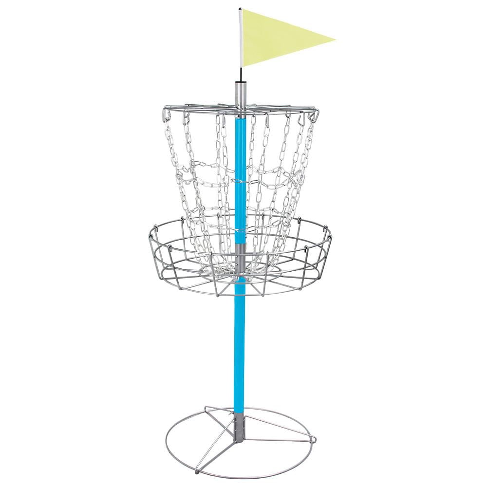 Disc Golf Goal Target Basket Practice Frisbee Game Cross Chain Outdoor