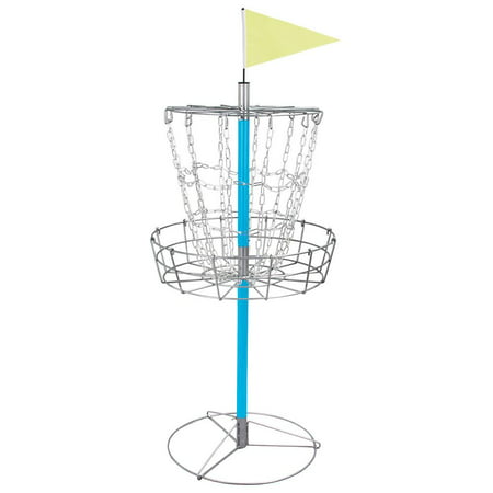 Disc Golf Goal Target Basket Practice Frisbee Game Cross Chain (Best Cheap Disc Golf Basket)