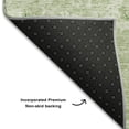 thumbnail image 5 of Addison Rugs Mayfield Premium Machine Washable Transitional Damask Aloe Rectangle Rug, 8' x 10', 5 of 6