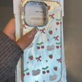 thumbnail image 4 of For iPhone 14 Pro phone Shell Cute Cartoon Dog, Strawberry, PC+TPU shock proof Telefonskal, 4 of 4