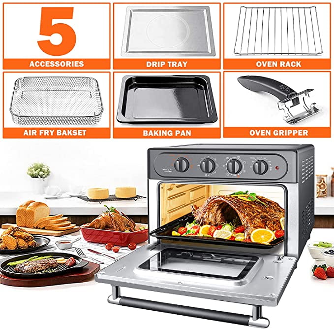 Air Fryer Toaster Oven Combo WEESTA 7in1 Convection Oven