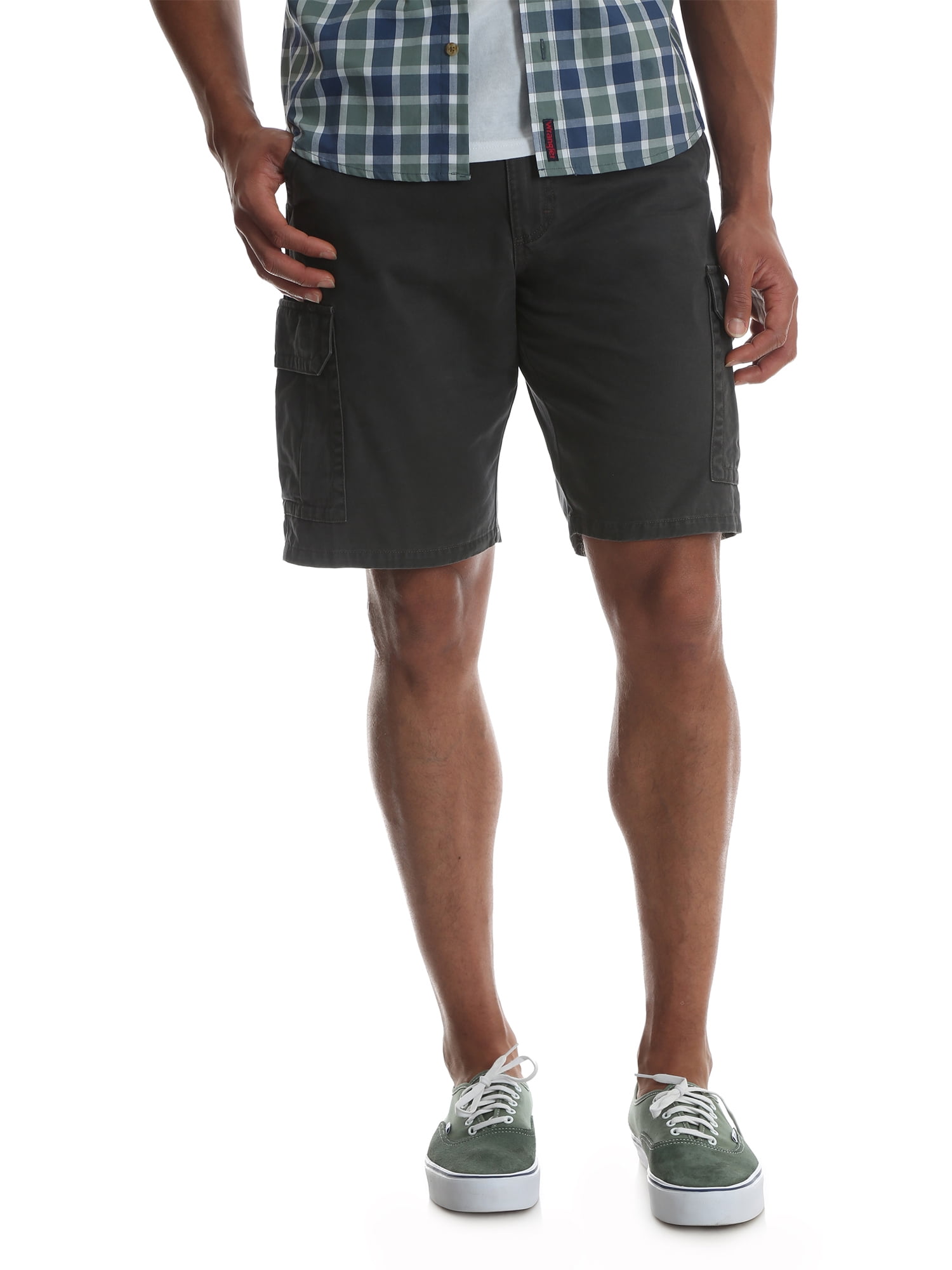 wrangler men's comfort flex twill cargo short