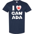 thumbnail image 3 of Inktastic I Love Canada Heart with Maple Leaf T-Shirt, 3 of 5