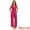 Hot Pink, variant on DARING DIVA Women's Casual Sleeveless Shawl Collar Office Jumpsuit XS Beige