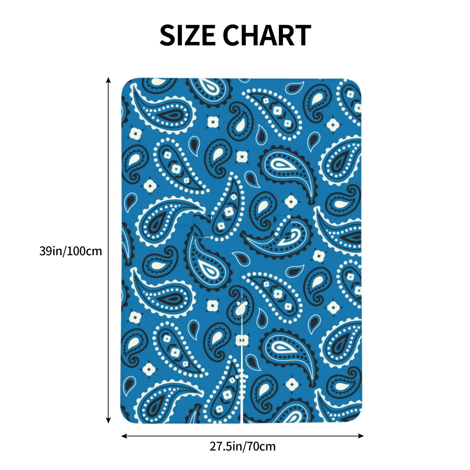 Car Seat Cover Baby - Blue Vintage Paisley Pattern Breathable Infant Car Seat Cover for Baby Carseat, Lightweight Comfort Baby Essentials Must Haves Newborn Stuff for Girl Boy