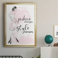thumbnail image 5 of Fashion Changes Style Remains Premium Framed Print - Ready to Hang, 5 of 9
