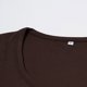 thumbnail image 5 of Conjunto de punto de 2 piezas para mujer: camiseta con cuello en V y pantalones largos. Estilo deportivo y desenfadado para las estaciones cálidas., 5 of 8