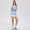 Set 01, variant on Top-kevin Tennis Skirt Set for Women Color Block V Neck Golf Pickleball Outfits Pleated Athletic Two Piece Skirts Sets