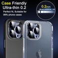thumbnail image 4 of Paquete de 6 protectores de lente de cámara para iPhone 14/15 Pro Max, 4 of 7
