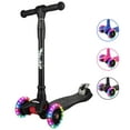 thumbnail image 1 of Trottinettes pour Enfants de 3 à 5 Ans, Trottinette pour Garçons Filles Tout-Petits, 4 Hauteurs Réglables, Roulement AEBC-9, 3 Roues Lumineuses, Activités Extérieures pour Enfants de 3 à 12 Ans, 1 of 6