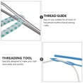 thumbnail image 6 of 2 Sets 6 Pcs Flexible Drawstring Threader Tool Easy to Use Drawstring Threading Tool for Hoodies Pants Bags and More, 6 of 6
