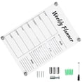 thumbnail image 3 of 1 Set of Weekly Plan Memo Board Creative Message Board Handwritten Display Board, 3 of 7