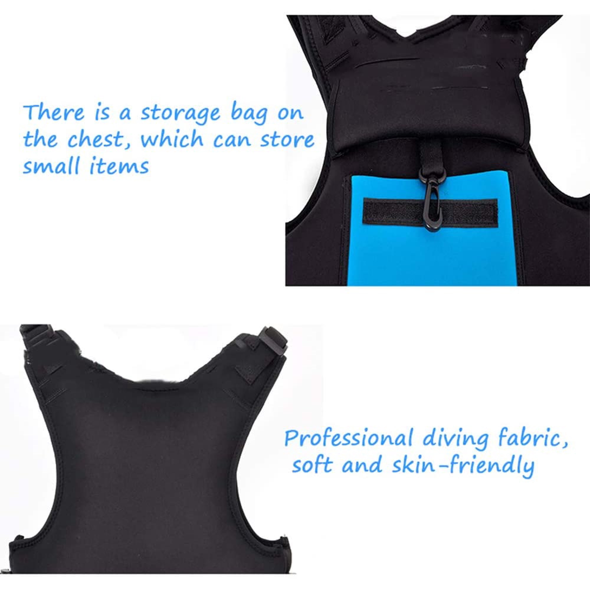 Gilet De Sauvetage Léger Pour Adultes Et Enfants – Taille XL Bleu, Sangles Réglables, Flottabilité élevée, Pour Kayak, Paddle Et Sports Nautiques
