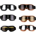 thumbnail image 1 of SPRING PARK 12 Colors Unisex Vintage Foldable Biker Helmet Goggles Motorbike for Harley Davidson Motorcycle, 1 of 7