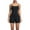 Black, variant on UANWENN Women's Casual Solid Color Tight Yoga Suspender Bodysuit Dance Running Fitness Sports Body Clothing Yoga Painter Overalls for Women Sexy Wide Leg Rompers and Jumpsuits for Women Worker