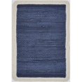 thumbnail image 1 of LR Resources TABLE18017IND1117 Bordered Place Mat, Indigo, 1 of 1
