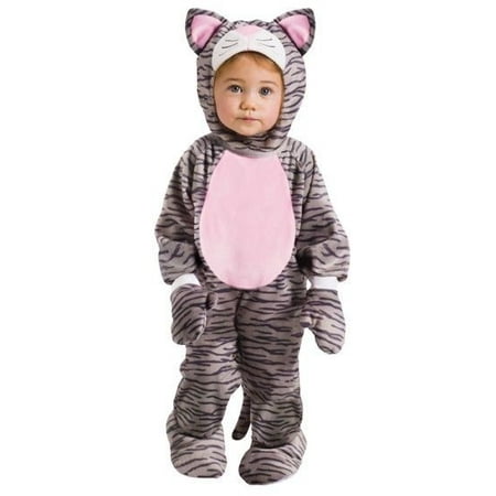 Gray Stripe Kitten Infant Halloween Costume