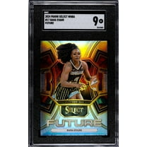2024 Panini Select Wnba #17 Dana Evans Future SGC 9