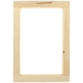 thumbnail image 1 of Miangastore Screen Printing Frame Wooden 1Pcs For Artists And Crafters 11.8x8.3x1In, 1 of 8