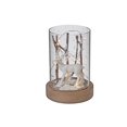 thumbnail image 1 of Led Cylinder Glass Stand Reindeer Branch, 1 of 3