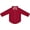 Crimson, variant on Infant and Toddler Long Sleeve Button Down Dress Shirt- Crimson, Gingham- Sizes 12M - 4T