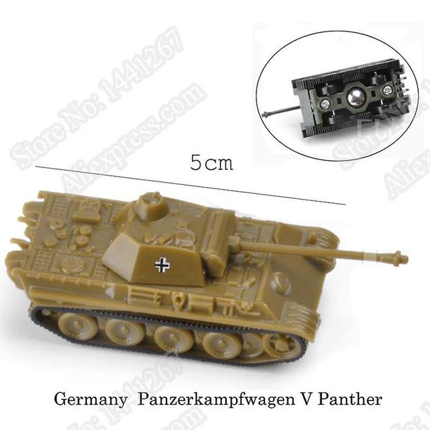4d Classic Tank Model Of World War Ii Finished Model Type Tiger/2