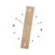 thumbnail image 3 of Reloj de pared decorativo, regalo de inauguración de la casa, reloj colgante nórdico silencioso, reloj para Color madera 40cm, 3 of 9