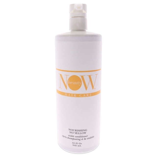 Acondicionador Nutritivo NOW BEAUTY Acondicionador Profundo Sin Violeta Amarillo 32 Oz