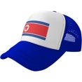 thumbnail image 1 of Flag of North Korea Mesh Back Trucker Cap Baseball Cap, 1 of 8